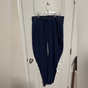 Navy Blue Drawstring Pants